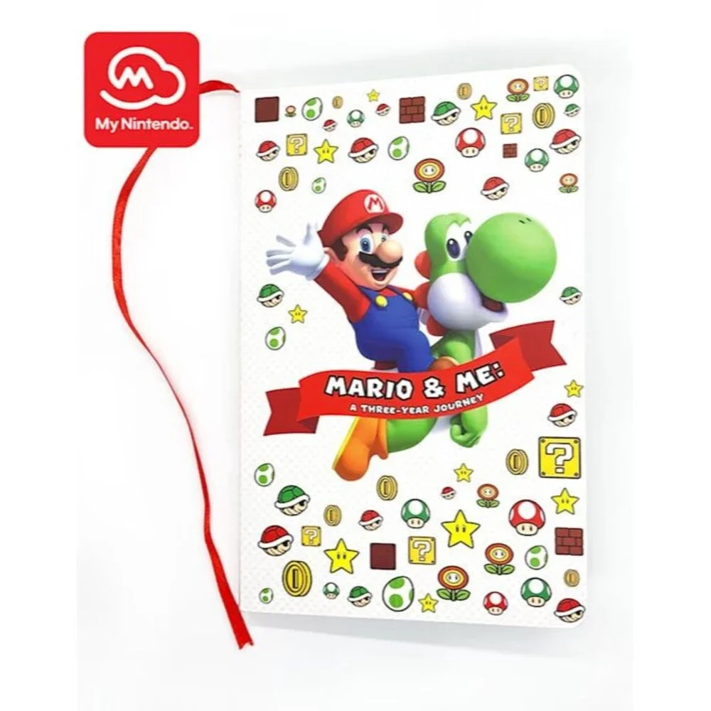 Mario & Me A Three-Year Journey Journal Book NEW My Nintendo Reward [FL]